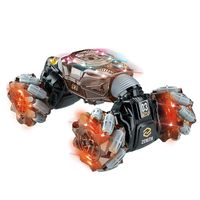 Coche Acrobático Doble Cara 4X4 RC Control Remoto y por Gestos Luces 20Min Juego 50 Metros