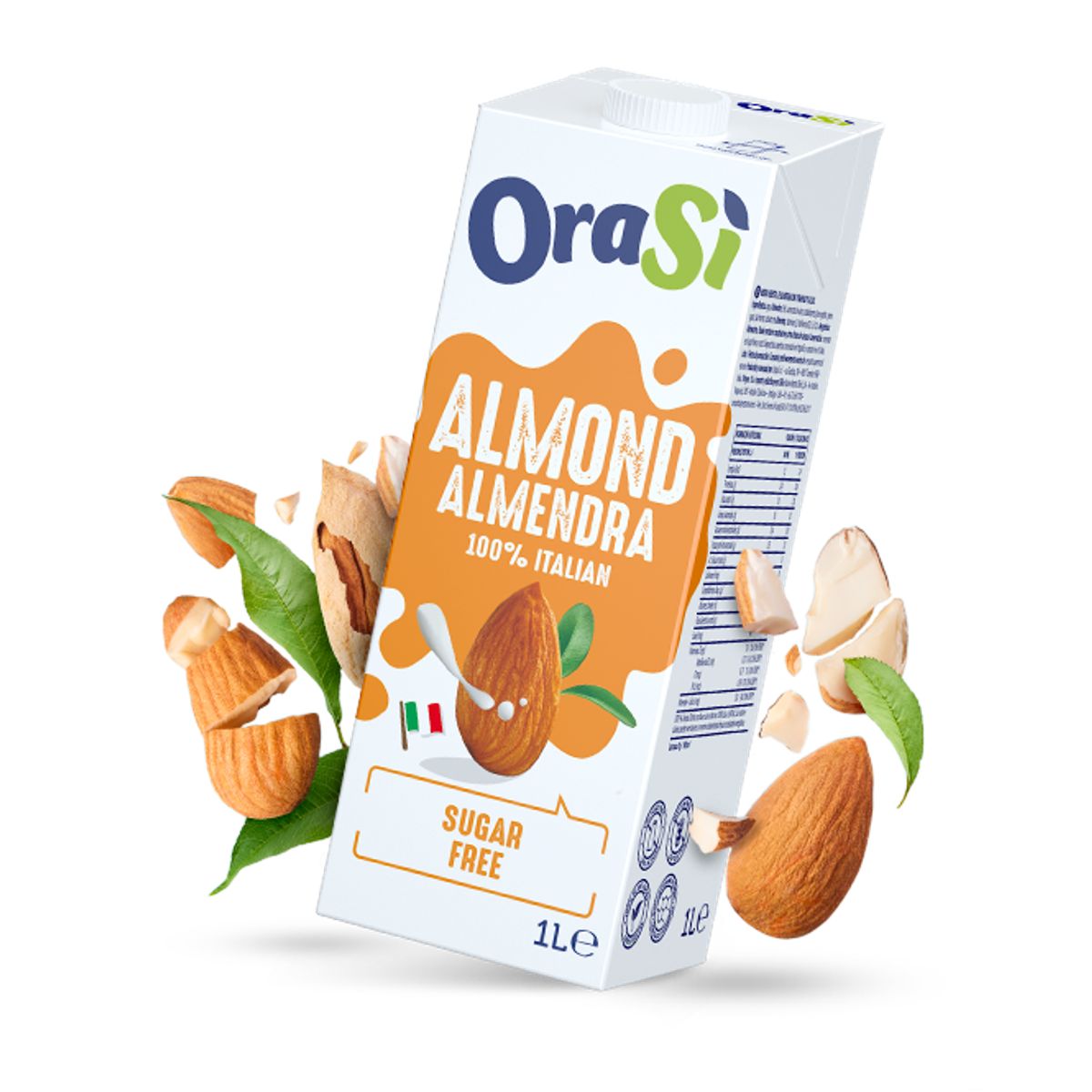 MASTER MARTINI - Orasi Bebida Almendra Sin Azúcar Sin Gluten 1 L