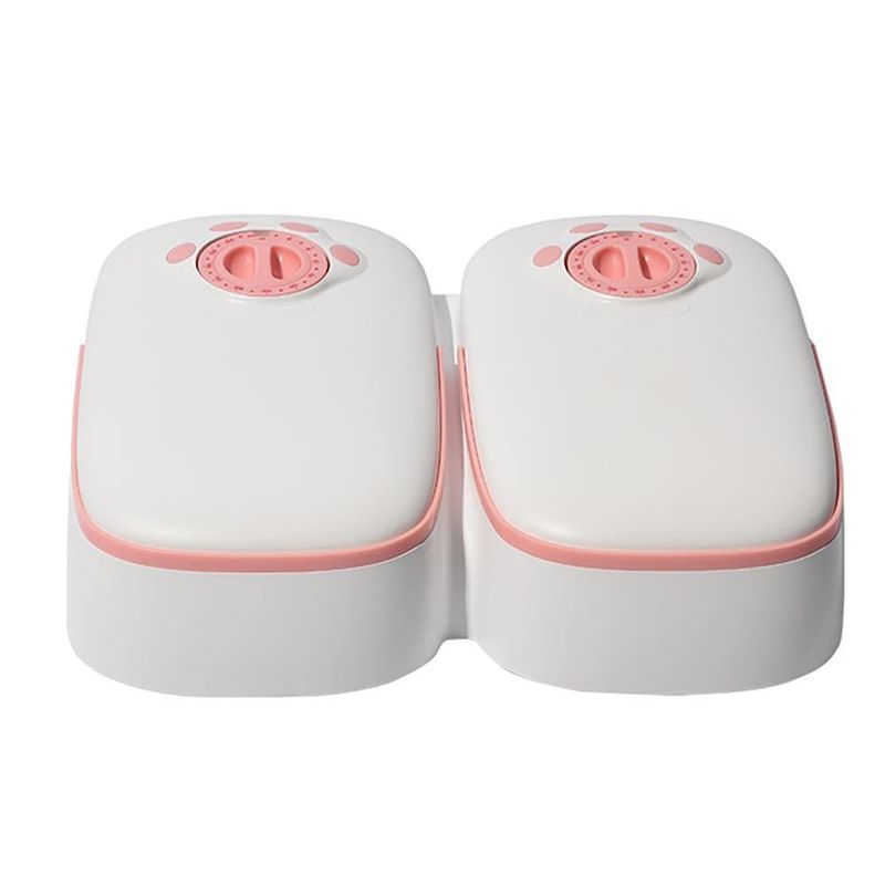 GENERICO - Comedero y Bebedero Automatico Robot Dispensador Rosa