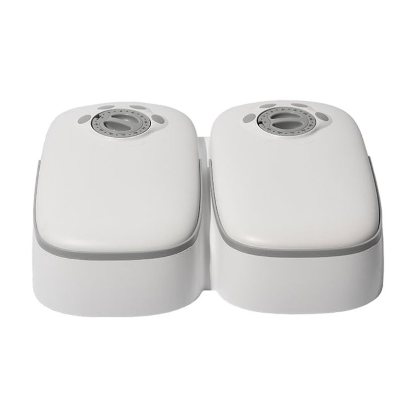 GENERICO - Comedero y Bebedero Automatico Robot Dispensador Blanco