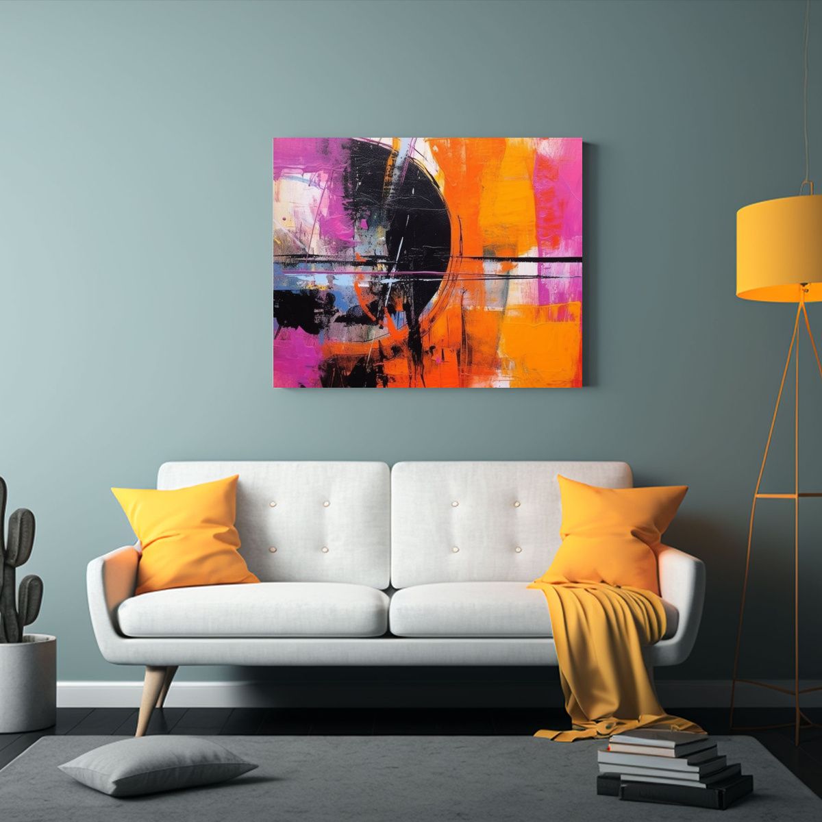 GENERICO - Pinturas Abstractas De Arte Dibujo Visión Al Estilo De Kath 120x80cm