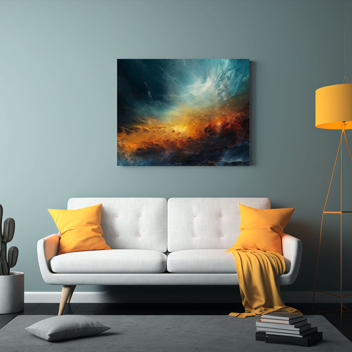 GENERICO - Pinturas Decorativas Modernas Duraderas En Alta Definición  120x80cm