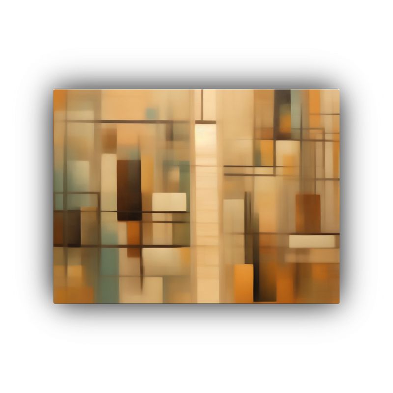 GENERICO - Pinturas Decorativas Abstractas Inspiradas En La Obra De Rob 120x80cm