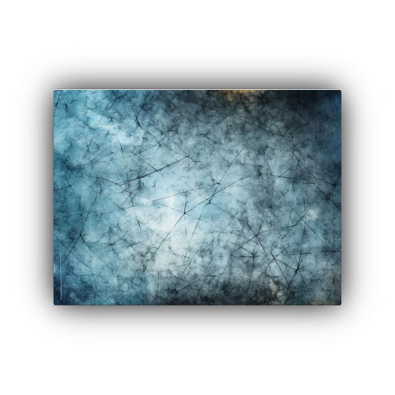 GENERICO - Cuadro En Bastidor Acuarela Para Comedor Esquema Pizarra 120x80cm