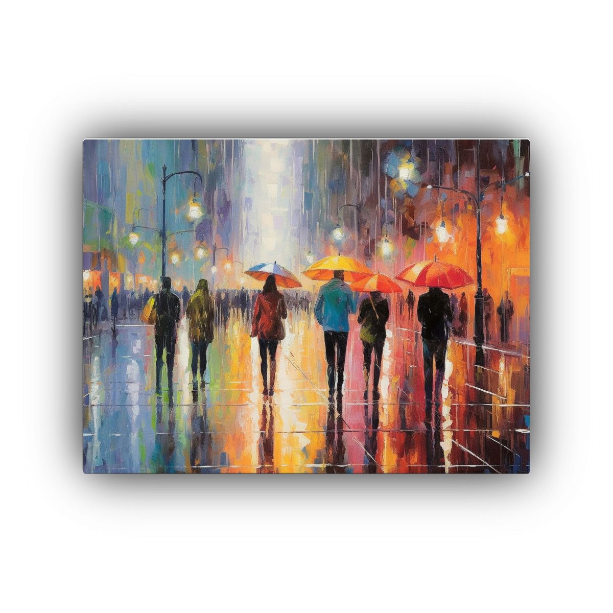 GENERICO - Cuadro Con Textura Creativa De Thanh Binh Pintura Colorida  120x80cm