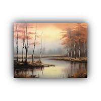 Cuadro Abstracto Innovador En Colores Neutros 120x80cm