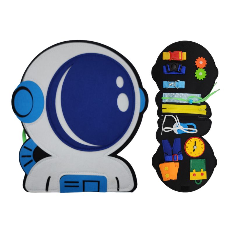 GENERICO - Juguete Sensorial Educativo Montessori De Habilidades Basicas - Azul
