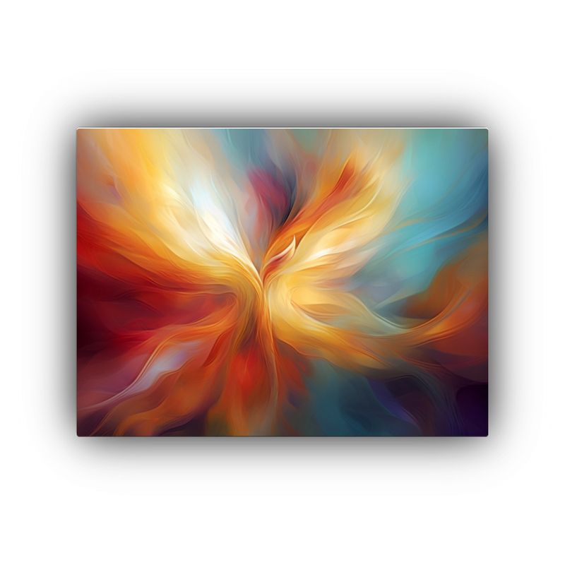 GENERICO - Pinturas Decorativas Abstractas Con Iluminación Soñadora Y 120x80cm