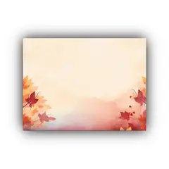 GENERICO - Fondo De Otoño Con Espacio Vacío Para Decoración Con Estr 120x80cm