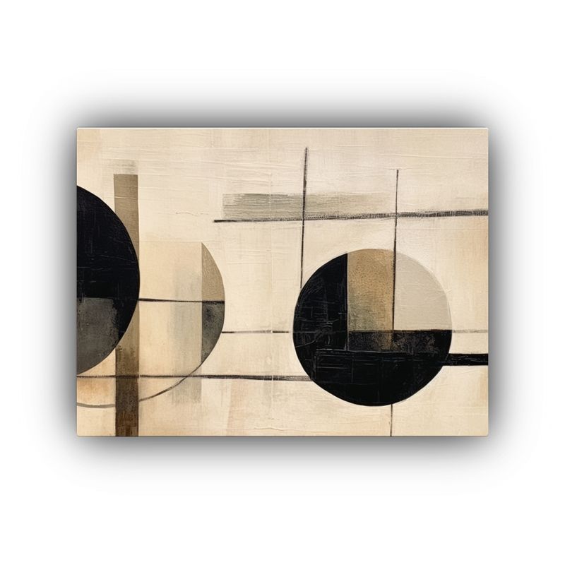 GENERICO - Cuadro En Bastidor Acuarela Intensidad Sueños Todo El Día  120x80cm