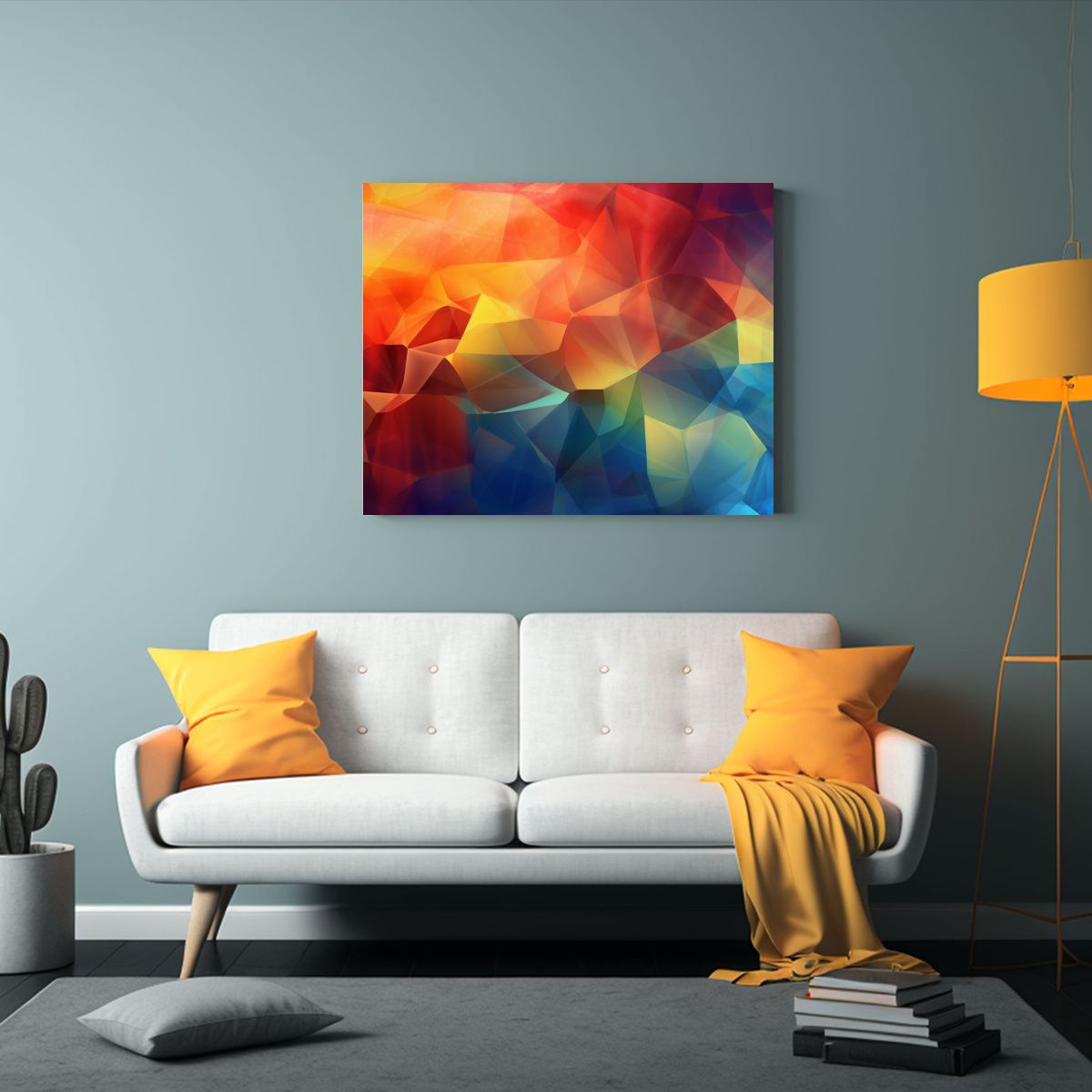 GENERICO - Pinturas Modernas Para Decorar Espacios Con Estilo Abstracto 120x80cm