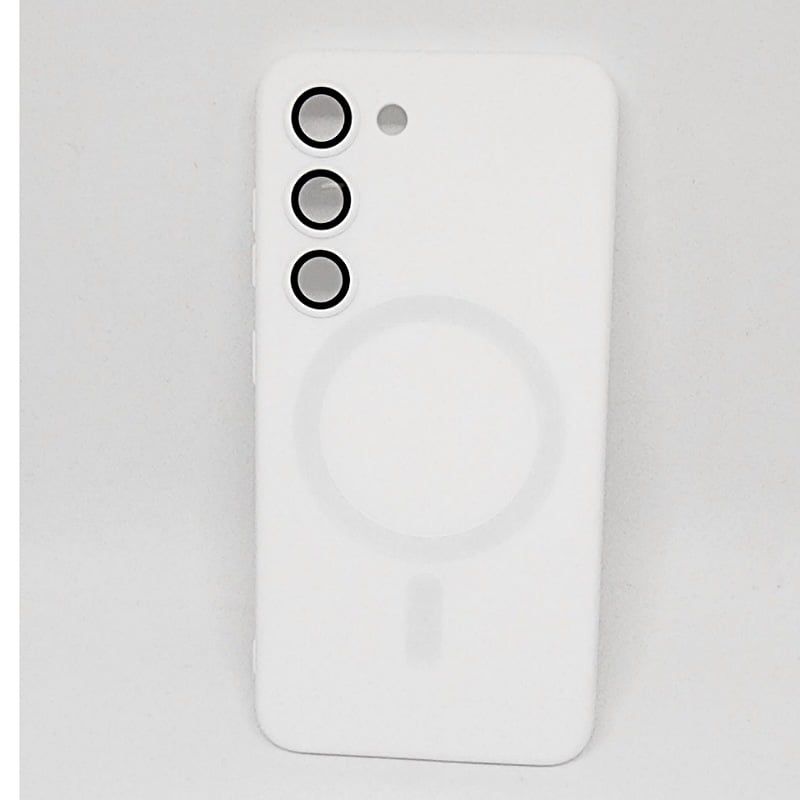 GENERICO - Funda de lujo con magfase para Samsung S22 Blanco