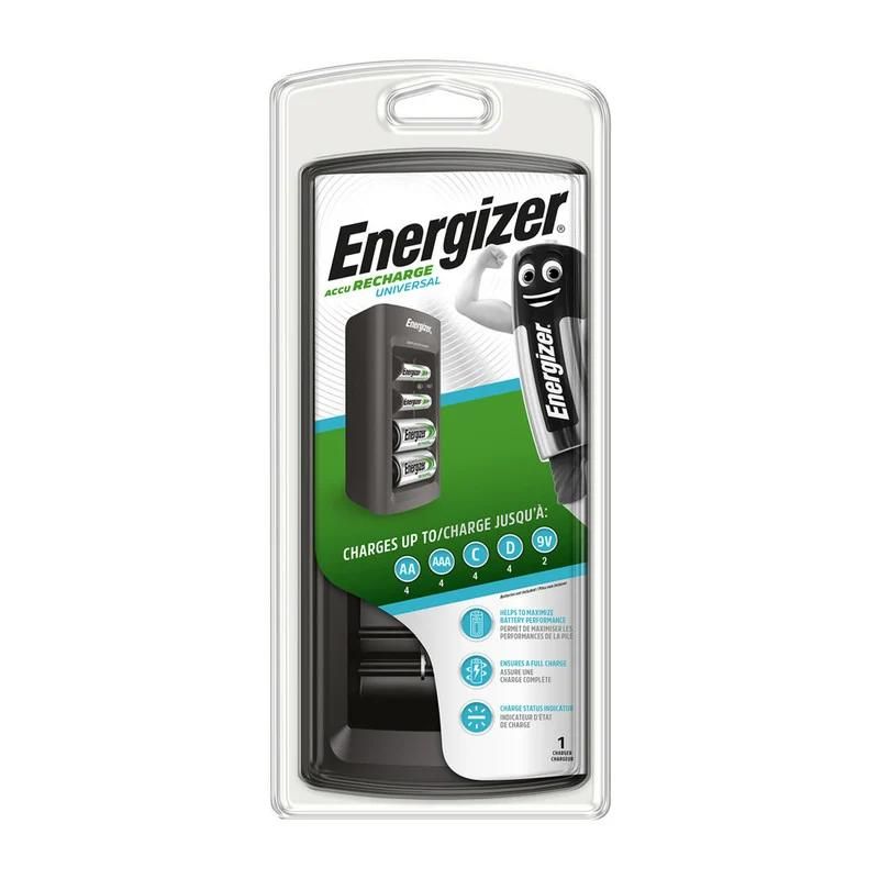 ENERGIZER - Cargador de pilas universal AAAAA 4CD