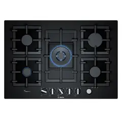 BOSCH - Encimera a Gas PPQ7A6M90 75cm 5 quemadores