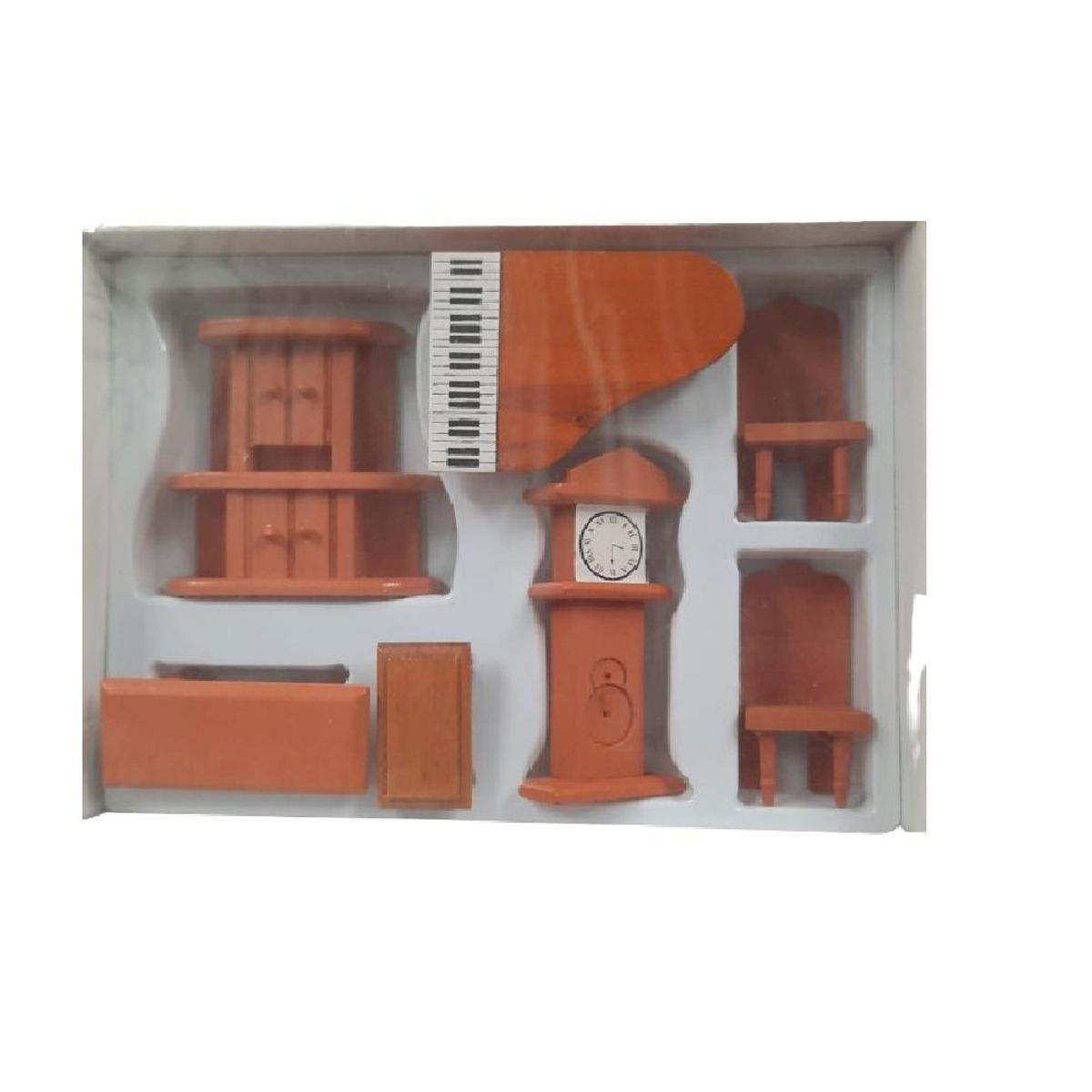 TOLIPA - Mini set de mueble para jugar con 7 piezas PB-C3