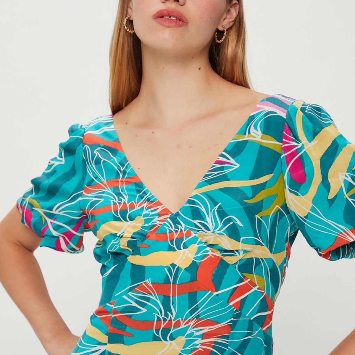 IO - Vestido Largo Verde Cata Mujer Io