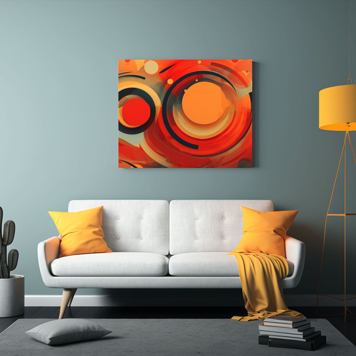 GENERICO - Cuadros Decorativos Estilo Galería Para Pared Con Sensibili 120x80cm