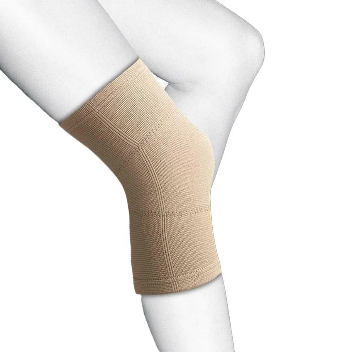 ORLIMAN - Rodillera Elástica para Compresión Orliman TN210 - Beige - L