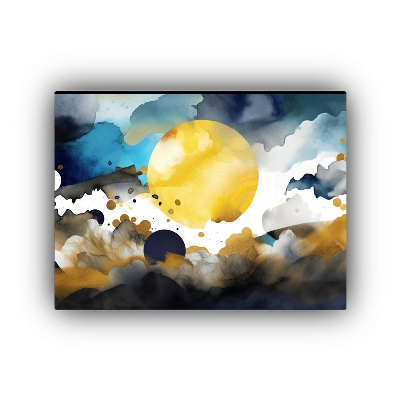 GENERICO - Cuadros Modernos Con Estilo Urbano Para Decorar Paredes 120x80cm
