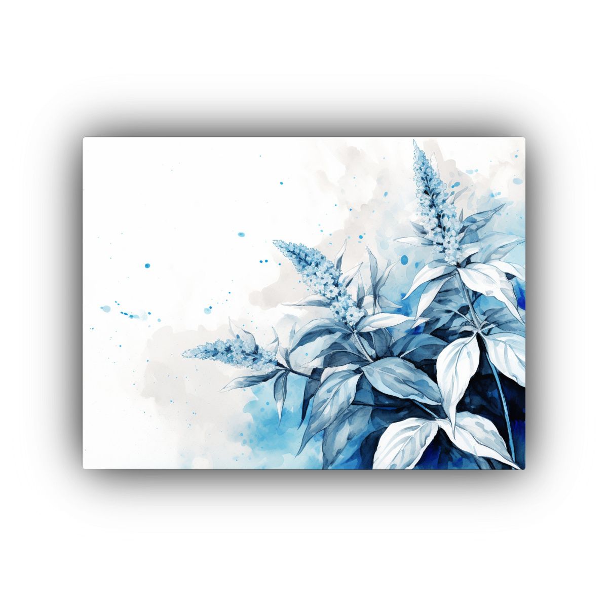 GENERICO - Pinturas Decorativas En Lienzo Con Forma Refinada Y Granos D 120x80cm