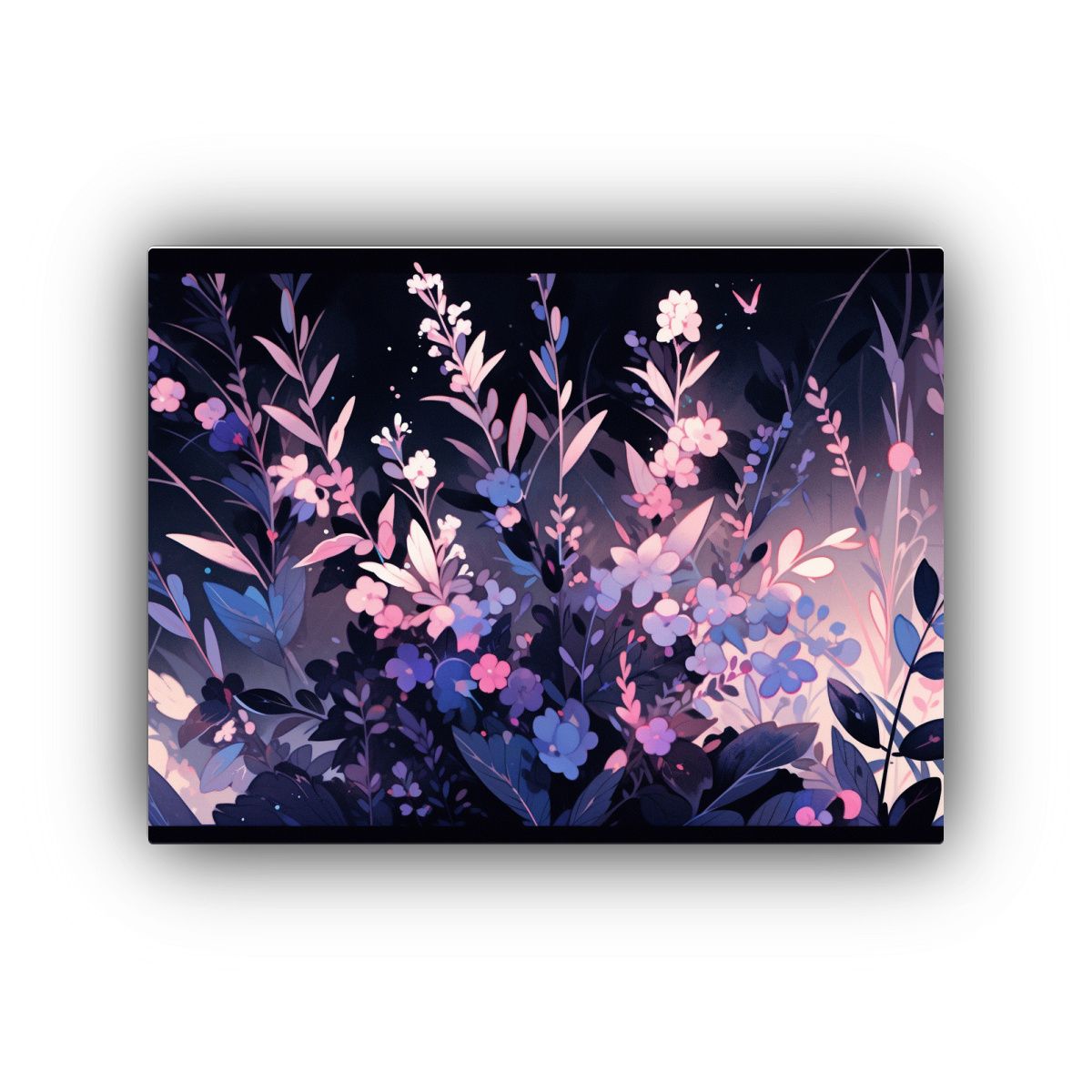 GENERICO - Pinturas Modernas De Tonos Lavanda Y Hierbas En Colores Vibr 120x80cm