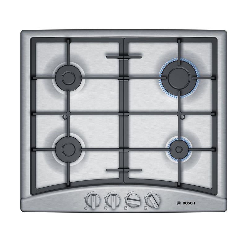 BOSCH - Encimera a Gas Serie 2 Bosch PGP6G5B90 4 quemadores