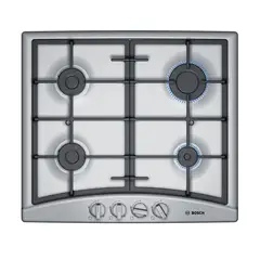 BOSCH - Encimera a Gas Serie 2 PGP6G5B90 4 quemadores