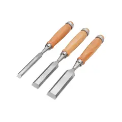 SMART TOOLS - Juego de Formones para Madera - 3 Piezas