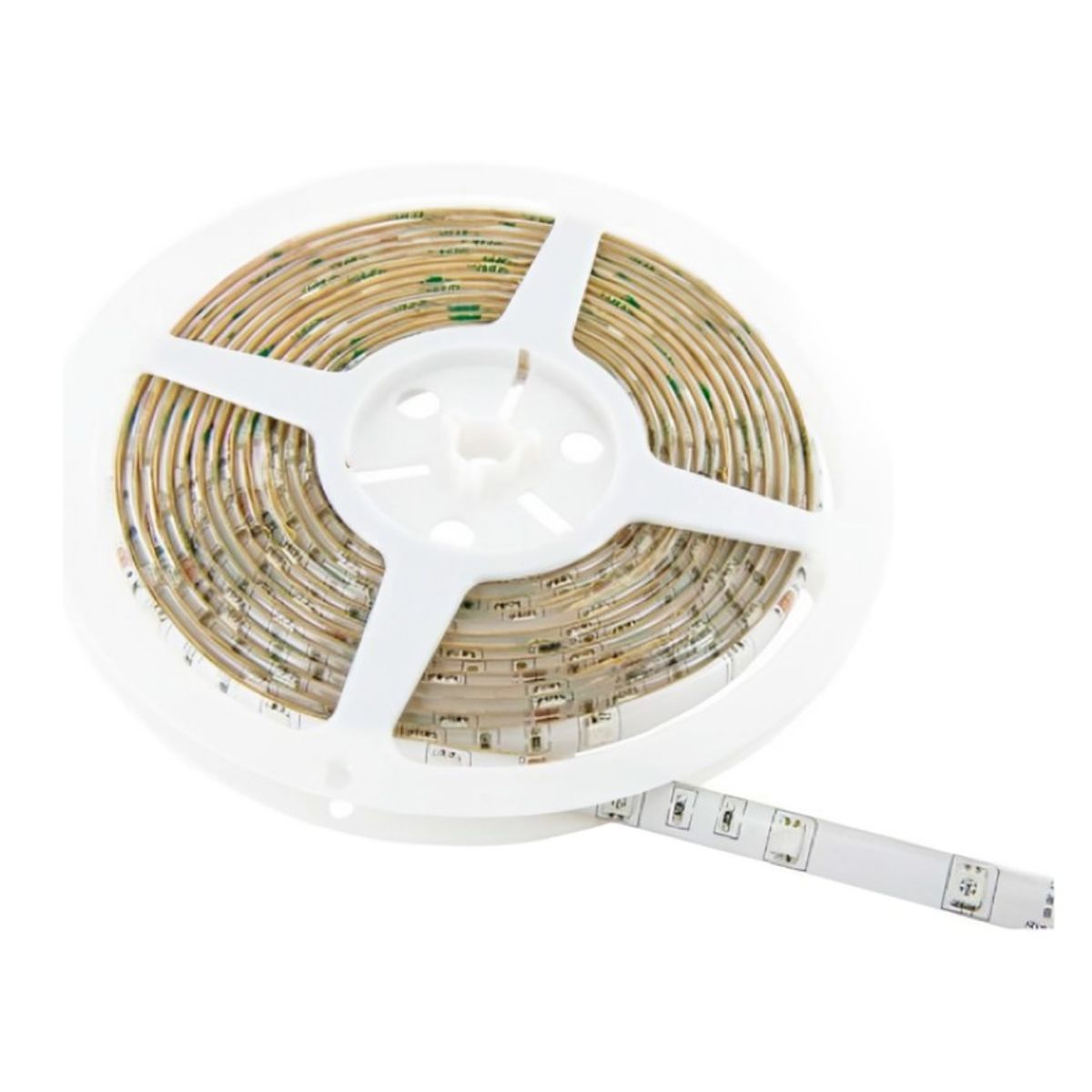 OEM - ROLLO LED 3528 LUZ CALIDA 5 MTS USO INTERIOR 12VOLT