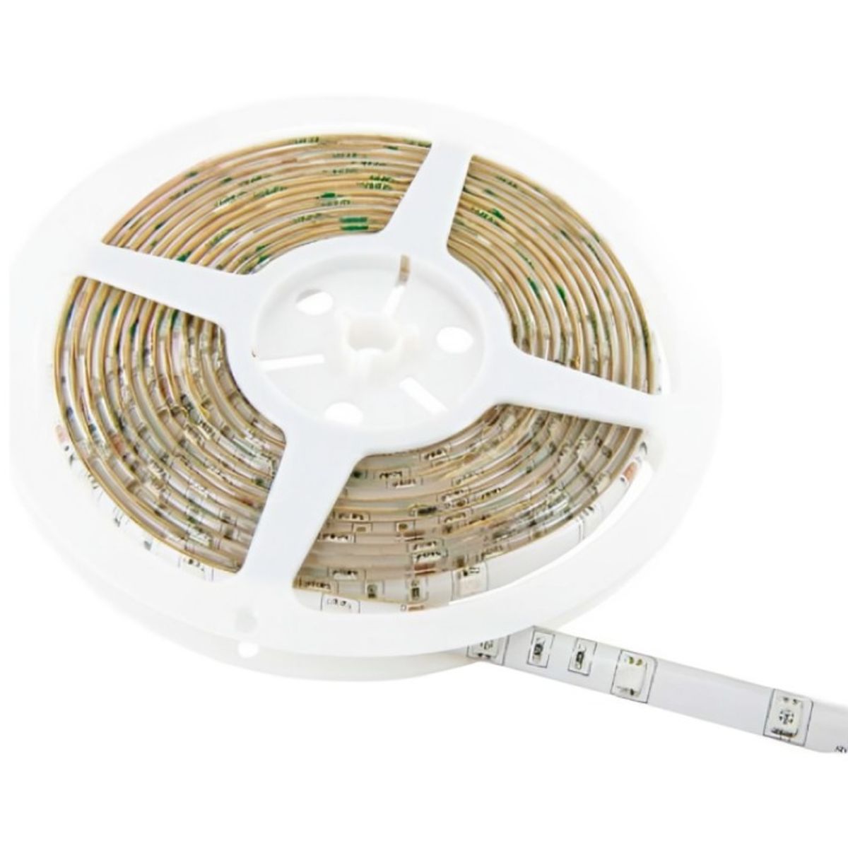 OEM - ROLLO LED 3528 LUZ CALIDA 5 MTS USO INTERIOR 12VOLT