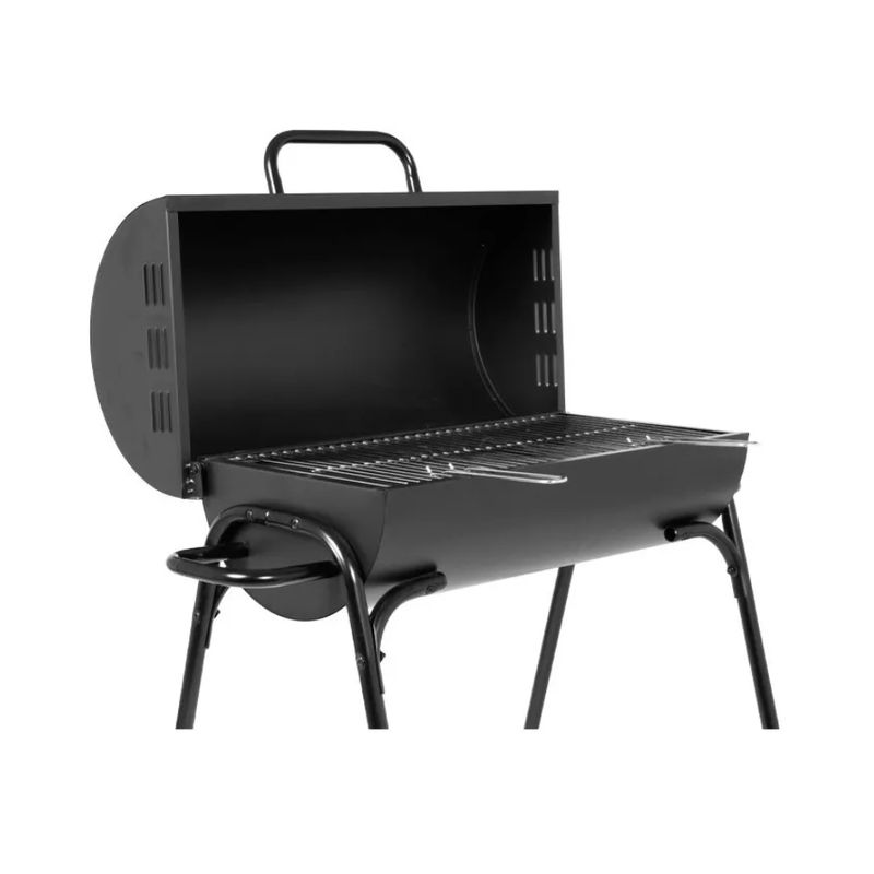 GENERICO - Parrilla de Carbón Tambor Altura 72cm Rejillas 60x29cm