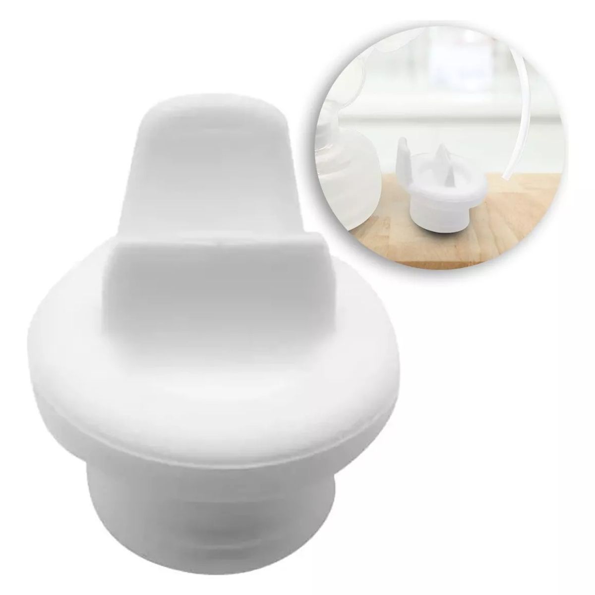 GENERICO - Valvula Silicona Repuesto Extractor Sacaleche Avent Natural