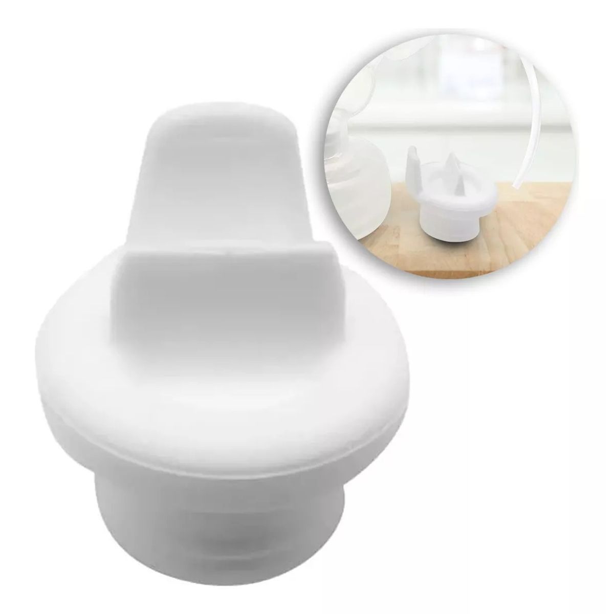 GENERICO - Valvula Silicona Repuesto Extractor Sacaleche Avent Natural