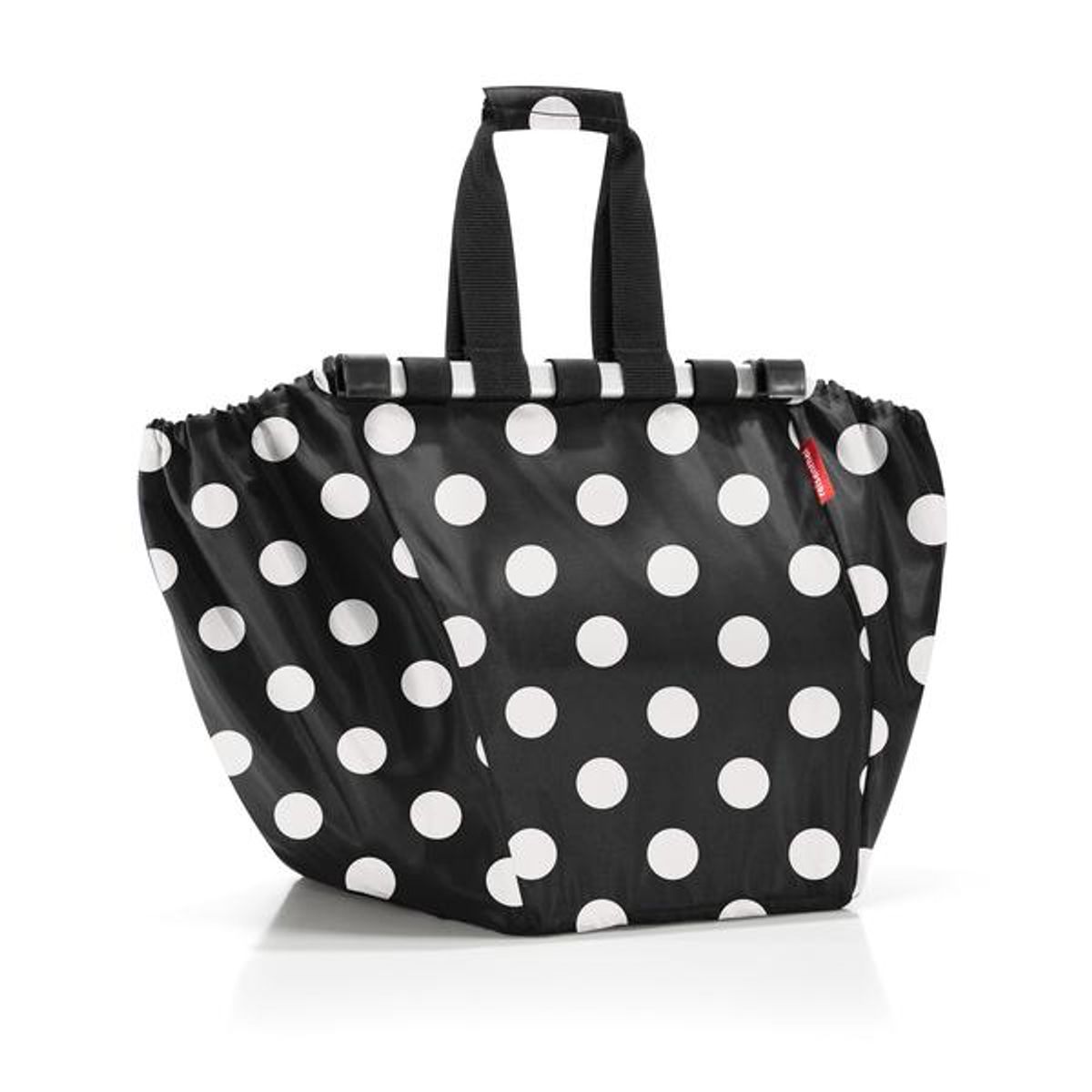REISENTHEL - Bolsa de compras supermercado - dots white REISENTHEL