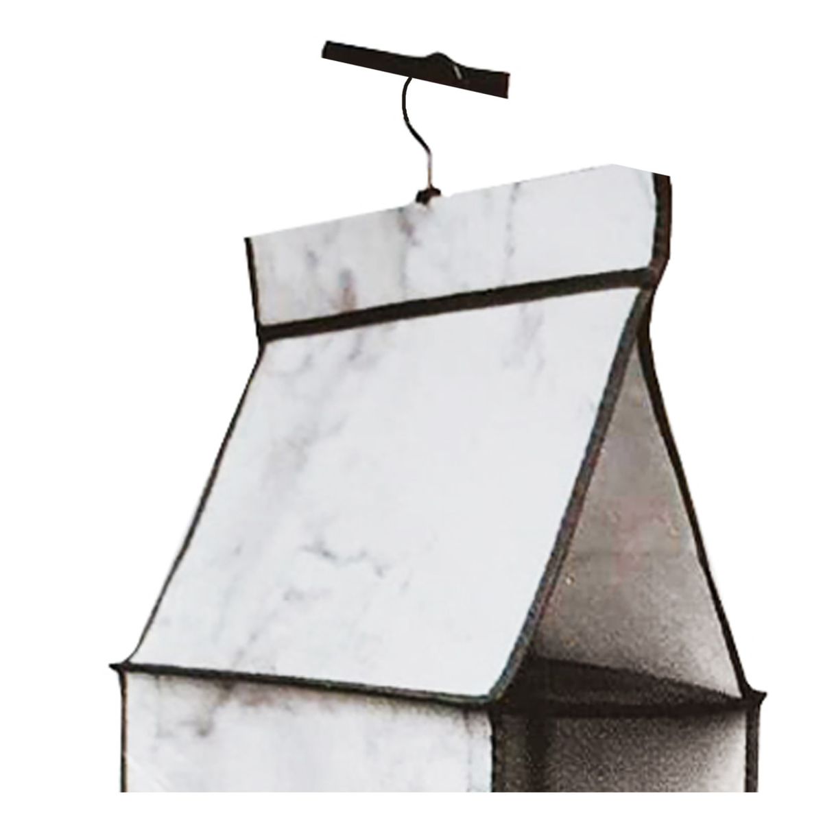 IMPORTCLICK - Organizador Closet Hogar Plegable Para Ropa 3 Divisiones Gris