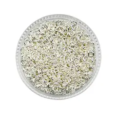 GENERICO - Argollas Para Bisutería De Baño De Oro 5gr - Plateado