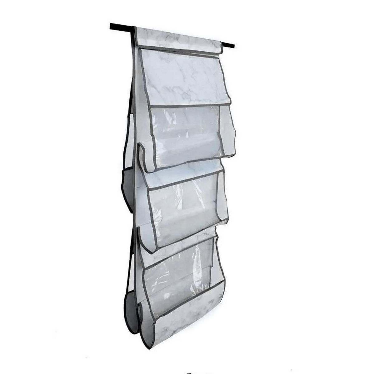 IMPORTCLICK - Organizador Closet Plegable Para Ropa 5 Bolsillos Blanco