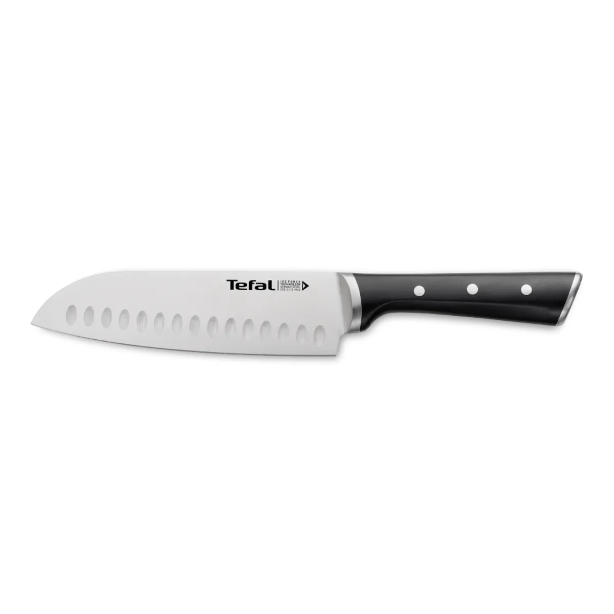 TEFAL - Cuchillo Santoku 18cm Ice Force Tefal