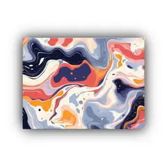 GENERICO - Patrón Contemporáneo Impactante Dibujado A Mano 120x80cm