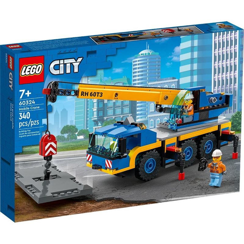LEGO - Set De Construcción Lego Grúa Móvil 60324