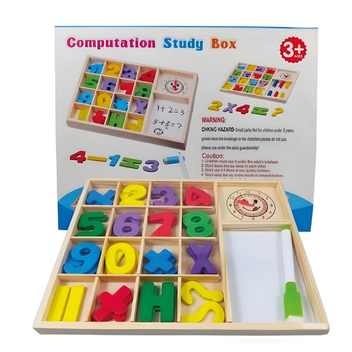 TOLIPA - Pizarra Didáctico Matemático Computation Study Box