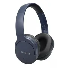 AIWA - Audífonos Bluetooth Aw-k11blue Over Ear Plegables Azul