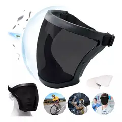 KUANGYE - Protector Facial De Policarbonato Protectoras Facial Adul