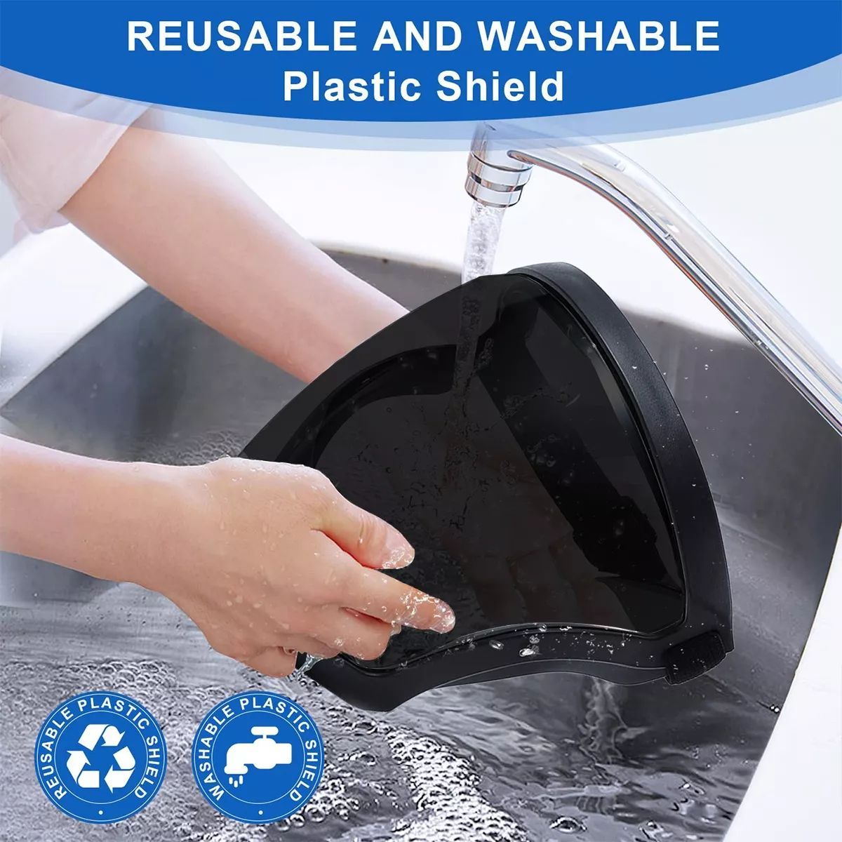 KUANGYE - Protector Facial De Policarbonato Protectoras Facial Adul