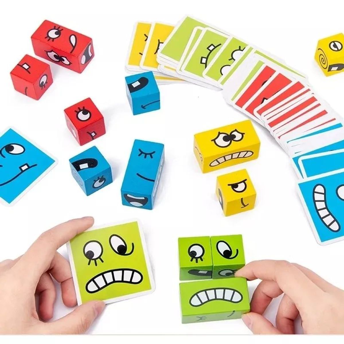 KUANGYE - Puzzle De Caras De Expresiones Faciales