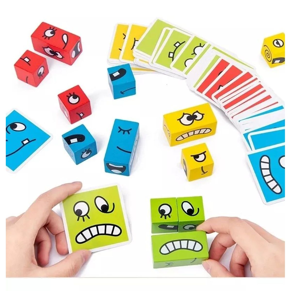 KUANGYE - Puzzle De Caras De Expresiones Faciales