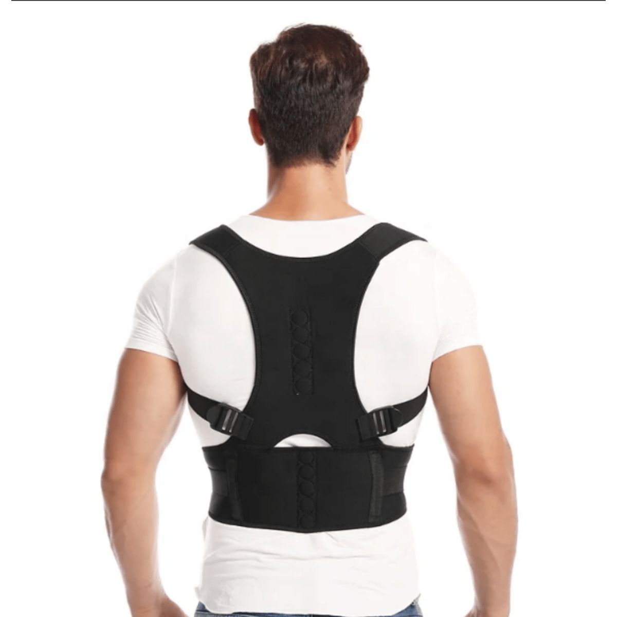 GENERICO - Corrector de Postura  Entrenamiento Pesas Crosfit XL