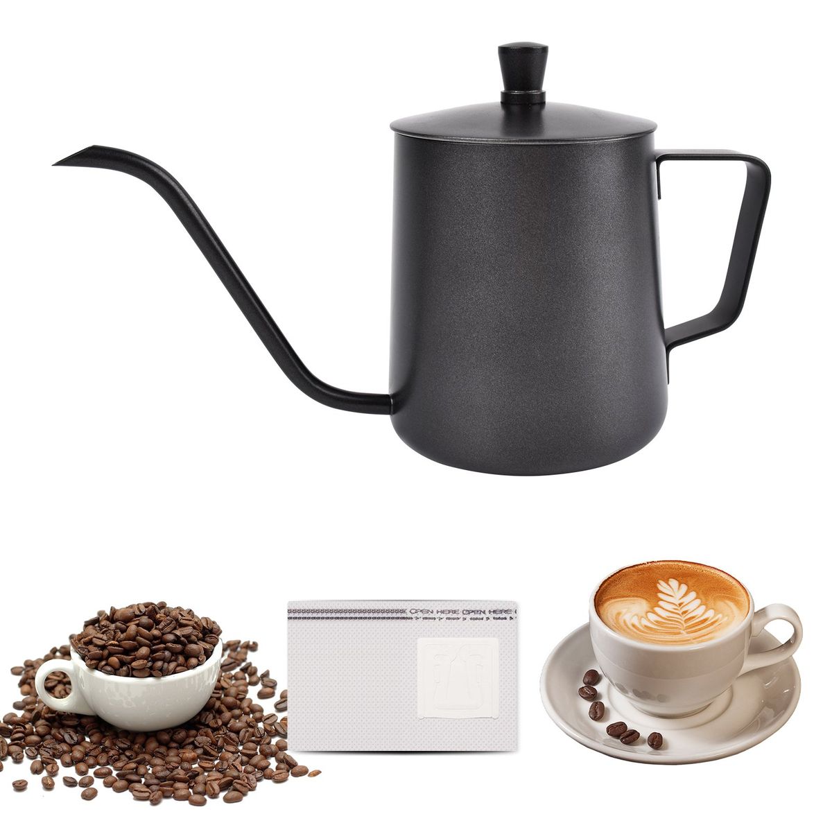 YAYKO - Taza de café Con Acero Inox