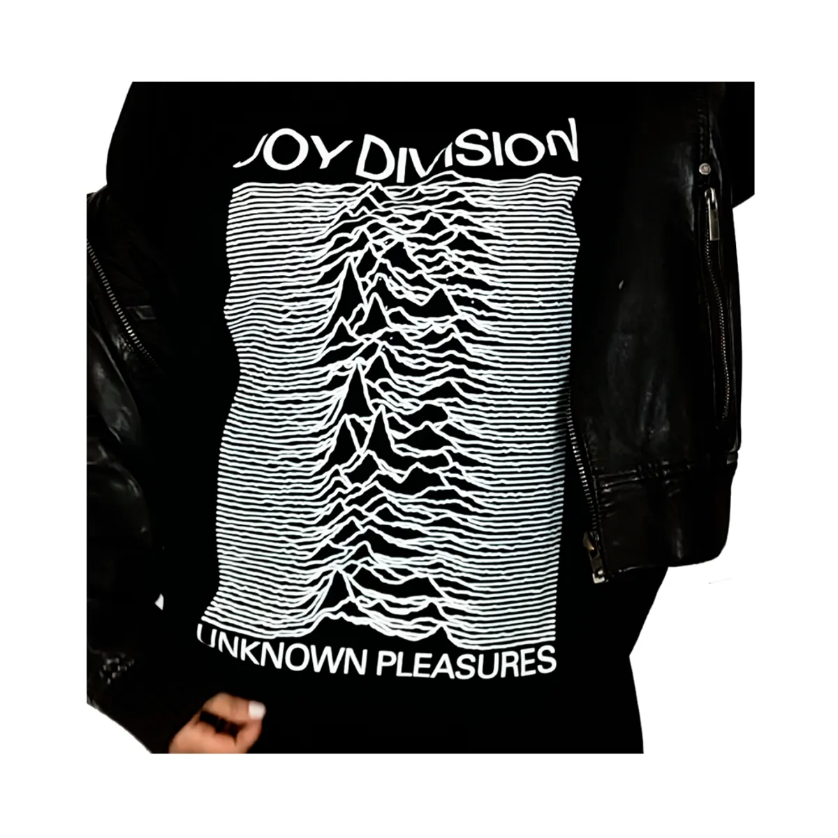 ROCK OFF OFFICIALLY LICENSED PRODUCTS - Polera original unisex Joy Division diseño portada Unknown Pleasures