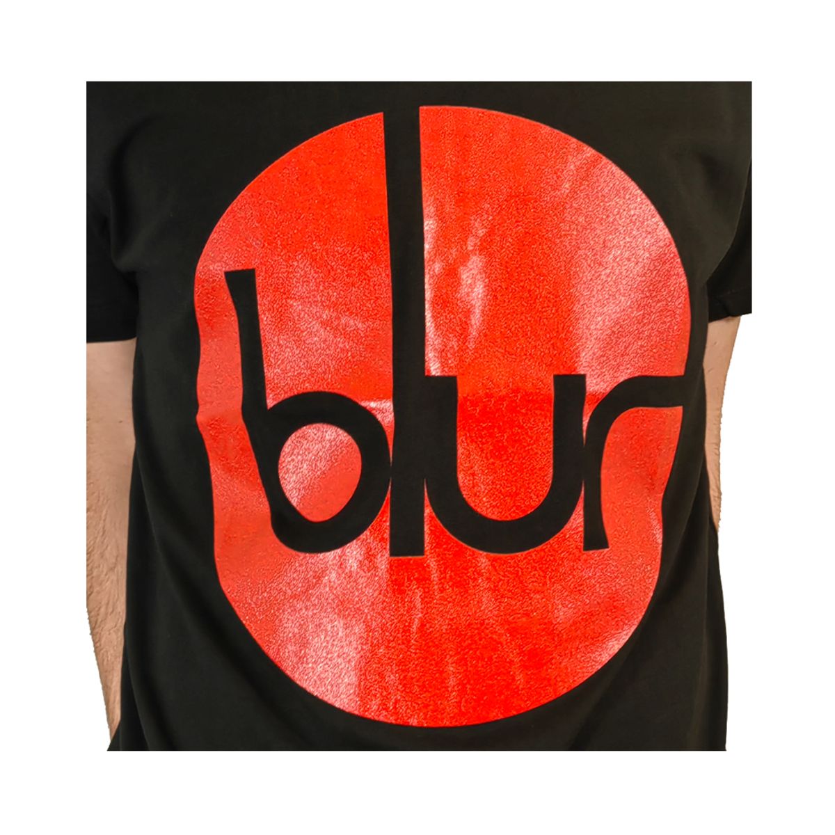 ROCK OFF OFFICIALLY LICENSED PRODUCTS - Polera original unisex de Blur con diseño del clásico logo
